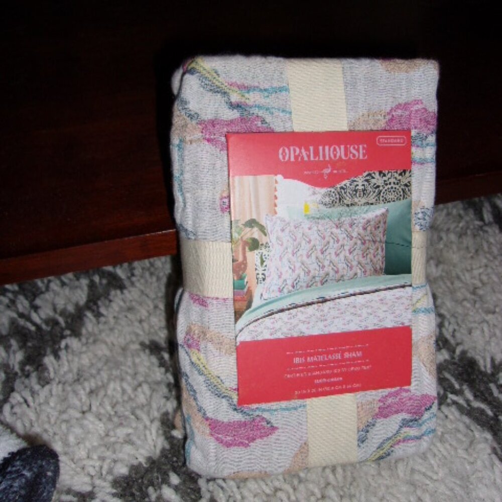 Opalhouse Ibis Matelasse pillow sham New